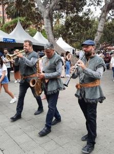 Los Flautistas de Hamelín de la 34 Feria del Libro de Las Palmas de Gran Canaria